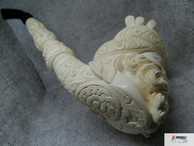 Meerschaum Saxaphone Pipe(Very Large)